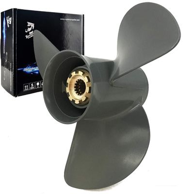 Boatman 13 1/4x17 Aluminum Outboard Propeller fit Honda Motor Engines 60/75/90/115/130 Hp,15 Spline Tooth,RH