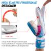 Sportout Goalkeeper Gloves with Fingersave, Breathable Soccer Goalie Gloves, 4mm Latex, for Kids, Youth and Adult view 3