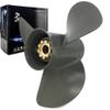 Boatman 13 7/8x21 Aluminum Outboard Propeller fit Honda Motor Engines 60/75/90/115/130 Hp,15 Spline Tooth,RH view 1