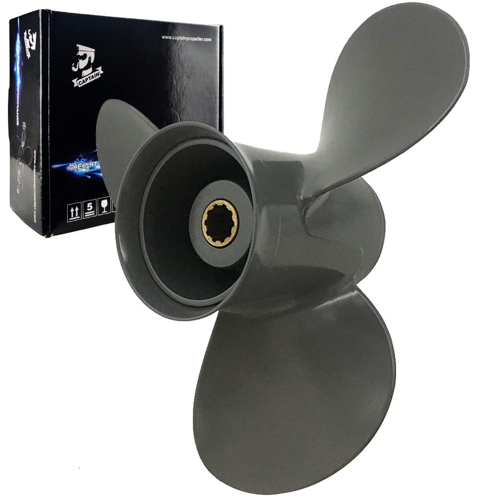 Boatman 11 1/2x14 Aluminum Outboard Propeller fit Honda Motor Engines 35/40/45/50/60 Hp,13 Spline Tooth,RH