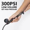 ROCKBROS Bike Shock Pump High Pressure 300 PSI for Rear Shock & Suspension Fork Bicycle Tire Pump with Gauge Schrader & Presta Valve for Mountain, Road Bikes and Motorcycle view 2