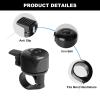 Binudum Bike Bell 2 Pack with Loud Melodious Sound Classic Mini Bicycle Bell for Kids Adults Bike Horn for Road, Mountain Bike for Scooter, MTB, BMX (White 2 Pcs) view 4