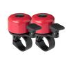 Binudum Bike Bell 2 Pack with Loud Melodious Sound Classic Mini Bicycle Bell for Kids Adults Bike Horn for Road, Mountain Bike for Scooter, MTB, BMX (Red 2 Pcs) view 1