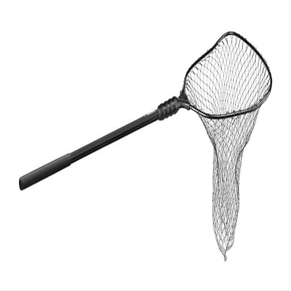 Ego S1 Slider Fishing Net, Ultimate Fishermen Tools Fixed Handle, Replaceable Head, Salt & Freshwater, 19x21 Inch Hoop