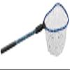 Ego S1 Slider Fishing Net, Ultimate Fishermens Tool Fixed Handle, Replaceable Head, Salt & Freshwater, 17x19 Inch Hoop view 1