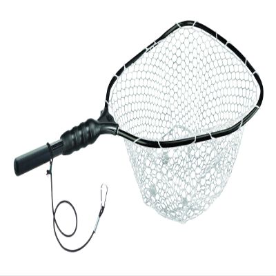 Ego S1 Slider Fishing Net, Ultimate Fishermens Tool Fixed Handle, Replaceable Head, Salt & Freshwater, 19x21 Inch Hoop