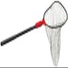 Ego S1 Slider Fishing Net, Ultimate Fishermens Tool Fixed Handle, Replaceable Head, Salt & Freshwater, 17x19 Inch Hoop view 1