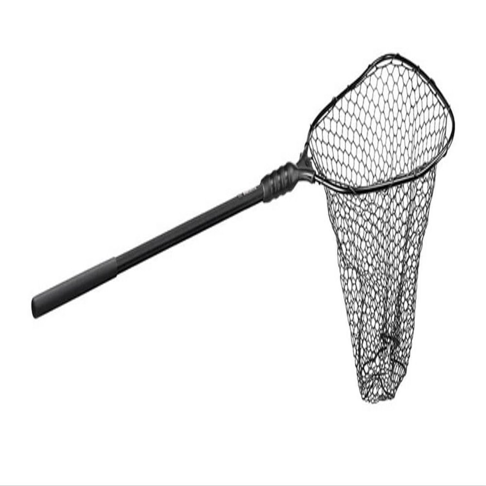 Ego S1 Slider Fishing Net, Ultimate Fishermen Tools Fixed Handle, Replaceable Head, Salt & Freshwater, 19x21 Inch Hoop
