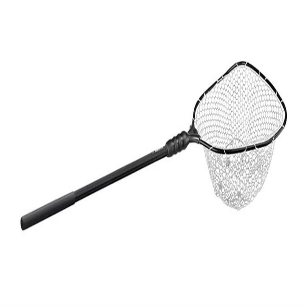 Ego S1 Slider Fishing Net, Ultimate Fishermen Tools Fixed Handle, Replaceable Head, Salt & Freshwater, 19x21 Inch Hoop