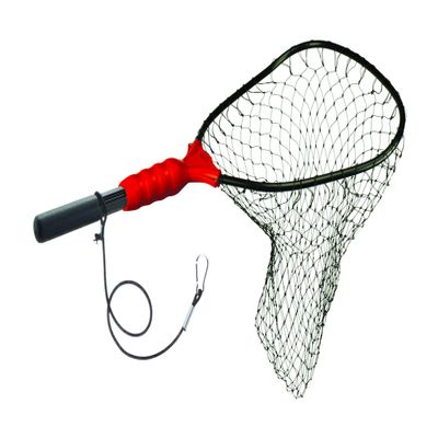 Ego S1 Slider Fishing Net, Ultimate Fishermens Tool Fixed Handle, Replaceable Head, Salt & Freshwater, 14x16 Inch Hoop