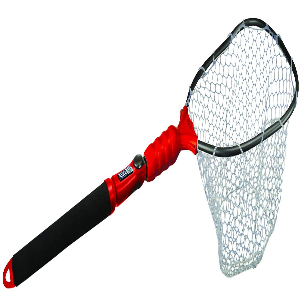 Ego S2 Slider Fishing Net, Ultimate Fishermen s Tool, Telescoping Handle, Replaceable Head, Salt & Freshwater, 2 Year Warranty, 29-60" Handle, X-Large