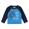 Gerber Baby Boys Baby Toddler Long Sleeved Rashguard Swim Bathing Suit Set Green Turtles 0-3 Months view 2