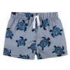 Gerber Baby Boys Baby Toddler Long Sleeved Rashguard Swim Bathing Suit Set Green Turtles 0-3 Months view 3