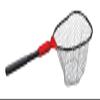 Ego S1 Slider Fishing Net, Ultimate Fishermens Tool Fixed Handle, Replaceable Head, Salt & Freshwater, 14x16 Inch Hoop view 1