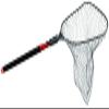 Ego S2 Slider Fishing Net, Ultimate Fishermens Tool Telescoping Handle, Replaceable Head, Salt & Freshwater, 29-60" Handle, 24x27 Inch Hoop view 1