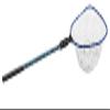 Ego S1 Slider Fishing Net, Ultimate Fishermen Tools Fixed Handle, Replaceable Head, Salt & Freshwater, 19x21 Inch Hoop view 1
