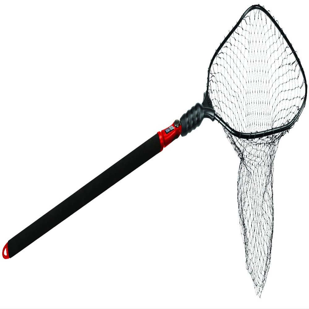 Ego S2 Slider Fishing Net, Ultimate Fishermens Tool Telescoping Handle, Replaceable Head, Salt & Freshwater, 22-23" Handle, 48x108 Inch Hoop