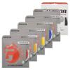 Gamma Synthetic Gut 16g White Tennis Racquet String (2 Sets) view 1