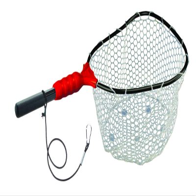 Ego S1 Slider Fishing Net, Ultimate Fishermens Tool Fixed Handle, Replaceable Head, Salt & Freshwater, 17x19 Inch Hoop