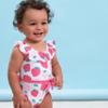 Gerber Baby Girls One-Piece Swimsuit, Pink Strawberry, 3-6 Months view 2