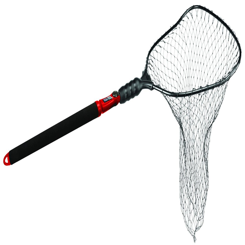 Ego S2 Slider Fishing Net, Ultimate Fishermens Tool Telescoping Handle, Replaceable Head, Salt & Freshwater, 29-60" Handle, 19x21 Inch Hoop