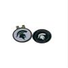 Mobile Pro Shop Golf Ball Markers with Hat Clip  Easily Attaches to Golf Cap  Made of Stainless Steel & Ideal for Professional Golfers (Michigan State Spartans) view 2
