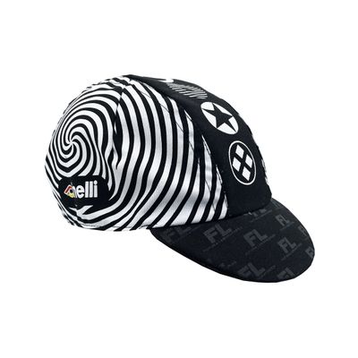 Cinelli Cycling Cap Futura Spiral Black/White
