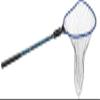 Ego S1 Slider Fishing Net, Ultimate Fishermen Tools Fixed Handle, Replaceable Head, Salt & Freshwater, 19x21 Inch Hoop view 1