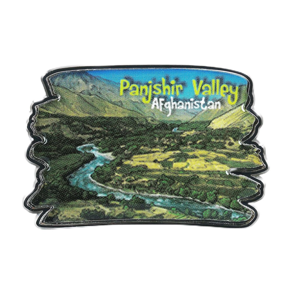 Collectible Novelty Pin for Backpack, Scarf - Made From Jeweler Class Metal - Spartan and the Green Egg Explorer Pin Series: Panjshir Valley, Afghanistan (331)