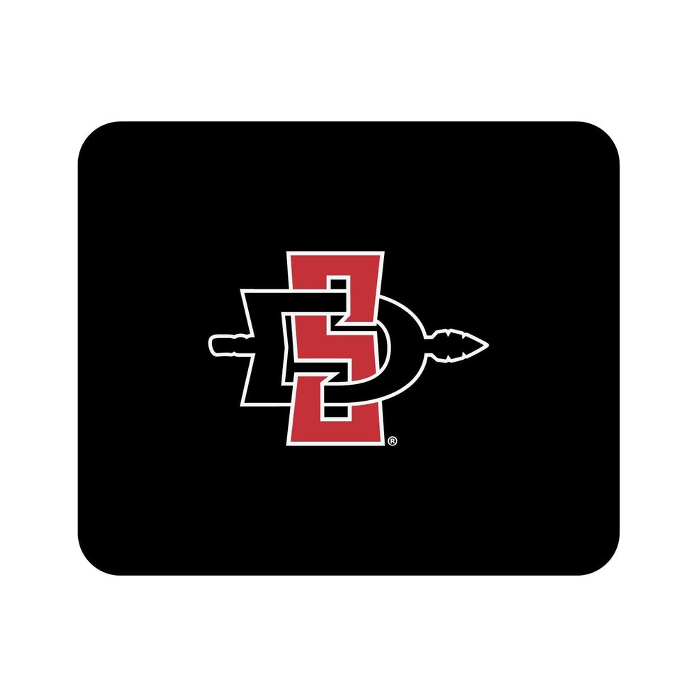 Mouse Pad, Fabric, San Diego State University Standard/Classic Black