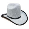 Aeromax Jr. Cowboy Hat with Bandanna, Gray One Size view 2
