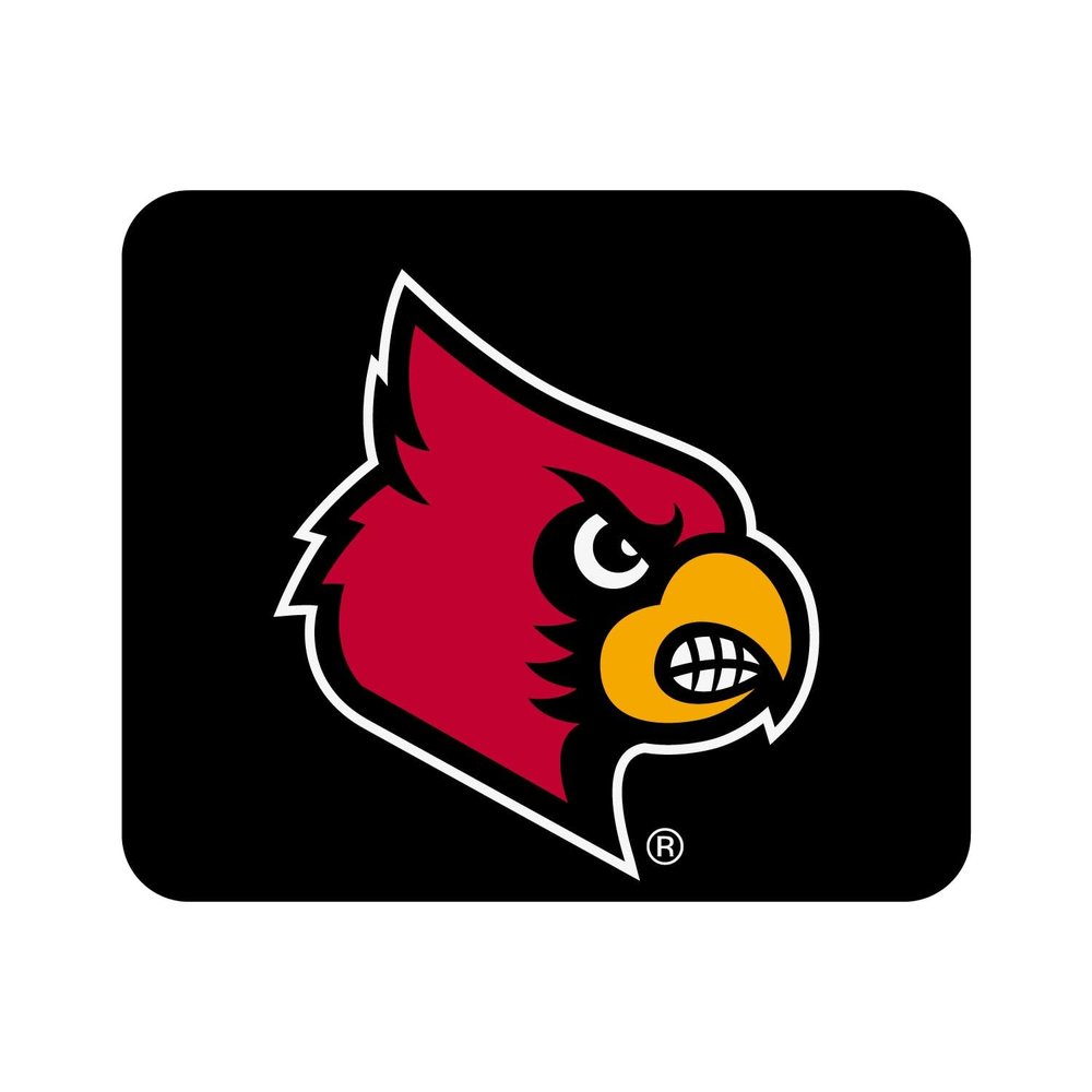 Mouse Pad, Fabric, University of Louisville Standard/Cropped