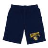 Marquette University Golden Eagles Premium College Fleece Drawstring Shorts - Navy, Large view 1