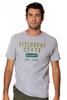 Fitchburg State University Official Founded Date Short Sleeve Mens Cotton T-Shirt,Athletic Heather, Large view 2