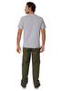 Fitchburg State University Official Founded Date Short Sleeve Mens Cotton T-Shirt,Athletic Heather, Large view 3