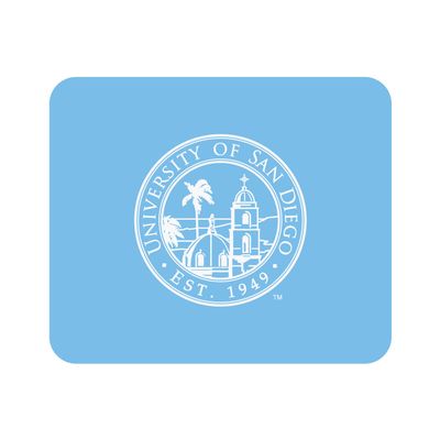 OTM Essentials University of San Diego Standard Fabric Mouse Pad, Desk Accessories, Standard Fabric Gaming Mouse Pad, Classic