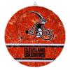 Cleveland Browns 13 Jumbo Metal Distressed Bottle Cap Wall Sign  Limited Edition FOCO Browns Sign  Represent the NFL and Show Your Spirit with Licensed Football Fan Gear view 1