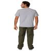 Abilene Christian University Official State Shape Short Sleeve Mens Cotton T-Shirt,Athletic Heather, Large view 3