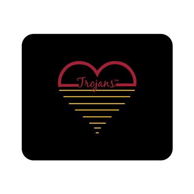 Mouse Pad, Fabric, University of Southern California Standard/Heart