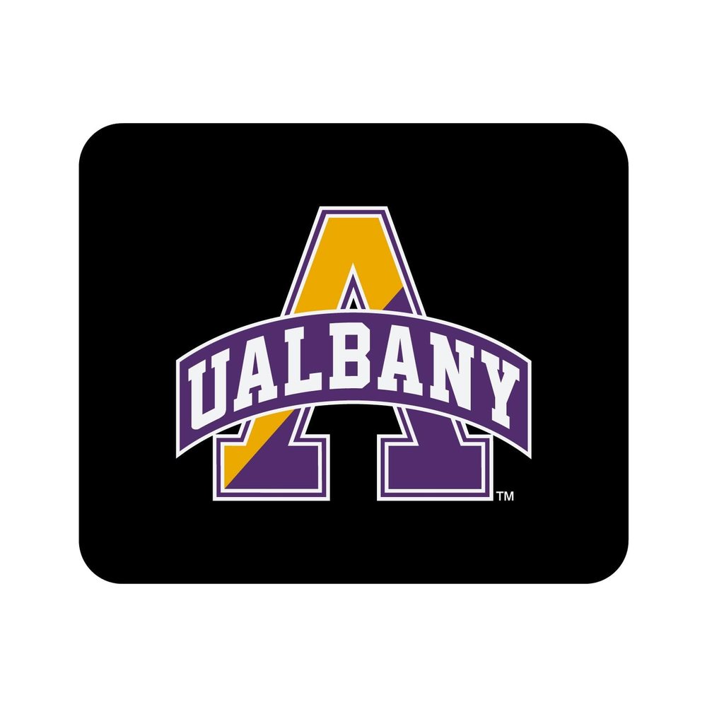 Mouse Pad, Fabric, University at Albany Standard/Classic Black