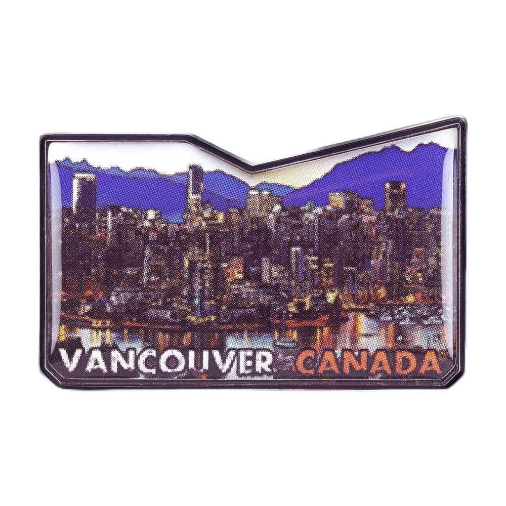 Collectible Novelty Pin for Backpack, Scarf - Made From Jeweler Class Metal - Spartan and the Green Egg Explorer Pin Series: Vancouver, Canada (333)