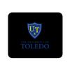 Mouse Pad, Fabric, University of Toledo Standard/Classic Black view 1