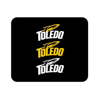 Mouse Pad, Fabric, University of Toledo Standard/Triple Wordmark