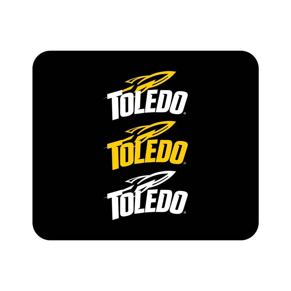 Mouse Pad, Fabric, University of Toledo Standard/Triple Wordmark