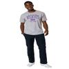 Abilene Christian University Official Est. Date Short Sleeve Mens Cotton T-Shirt,Athletic Heather, Medium view 4