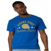 Albany State University Official Golden Rams Short Sleeve Mens Cotton T-Shirt,Royal, Medium view 2