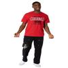 Ball State University Official Est. Date Short Sleeve Mens Cotton T-Shirt,Red, Large view 4