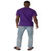 Alcorn State University Official Est. Date Short Sleeve Mens Cotton T-Shirt,Purple, Small view 3