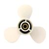 SUNGZE Yamaha Propeller for Outboard Motor F25 20HP 25HP 30HP/ Boat Outboard Propeller 9 7/8x11 1/4 for Yamaha Engine 3" Gearcase 10 Spline Tooth 664-45947-01-EL 9.875x11.25 view 1
