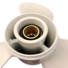 SUNGZE Yamaha Propeller for Outboard Motor F25 20HP 25HP 30HP/ Boat Outboard Propeller 9 7/8x11 1/4 for Yamaha Engine 3" Gearcase 10 Spline Tooth 664-45947-01-EL 9.875x11.25 view 4